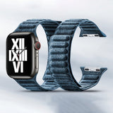 Apple Watch 38/40/41/42mm Ranneke Mokka Sininen