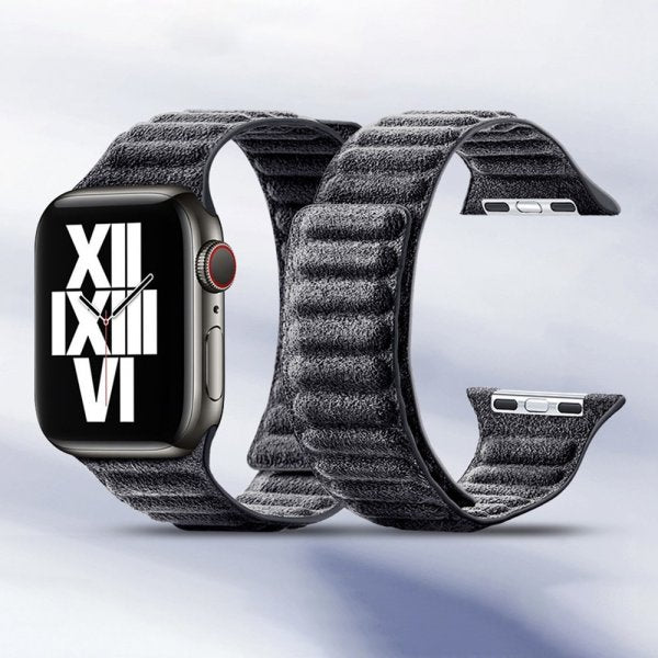 Apple Watch 38/40/41/42mm Ranneke Mokka Musta