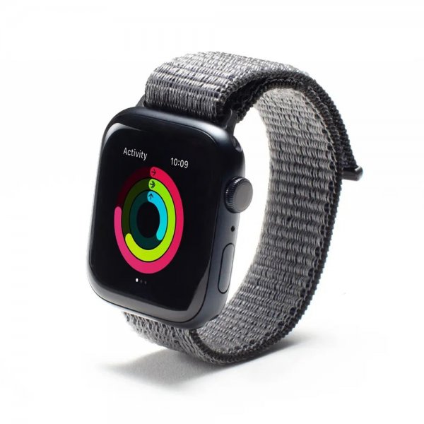Gear4 Apple Watch 38/40/41/42mm ranneke Sport Watch Band musta