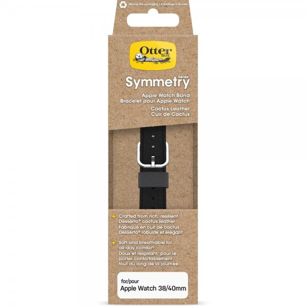 Otterbox Apple Watch 38/40/41/42mm ranneke Symmetry Cactus Leather Noir Ash