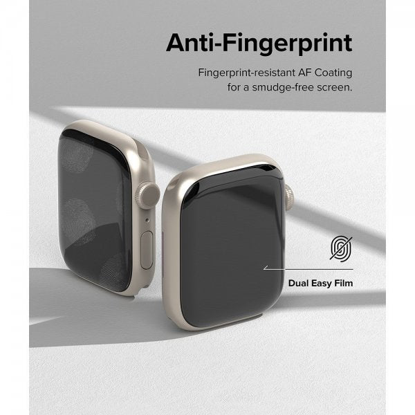 Ringke Apple Watch 40/41mm Näytönsuoja Dual Easy Film 3-pakkaus