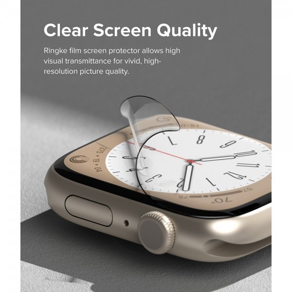 Ringke Apple Watch 40/41mm Näytönsuoja Dual Easy Film 3-pakkaus