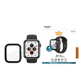 PanzerGlass Apple Watch 40mm (Series 4/5/6/SE) kuori ja näytönsuoja, täysi suoja, musta