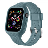 Apple Watch 41mm Ranneke kudottu tekstuuri Vihreäsininen