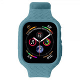 Apple Watch 41mm Ranneke kudottu tekstuuri Vihreäsininen