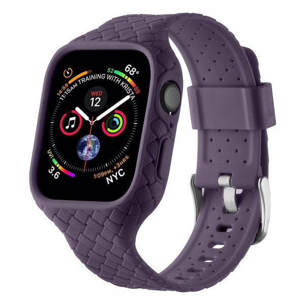 Apple Watch 41mm Ranneke kudottu tekstuuri Violetti