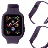Apple Watch 41mm Ranneke kudottu tekstuuri Violetti