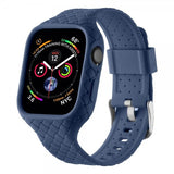 Apple Watch 41mm Ranneke kudottu tekstuuri Tummansininen