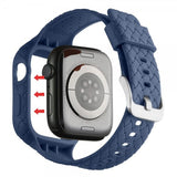 Apple Watch 41mm Ranneke kudottu tekstuuri Tummansininen