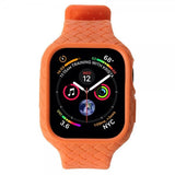 Apple Watch 41mm Ranneke kudottu tekstuuri Oranssi