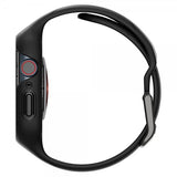 Spigen Apple Watch 41mm Suojakuori ja ranneke Liquid Air Pro, musta