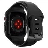 Spigen Apple Watch 41mm Suojakuori ja ranneke Liquid Air Pro, musta