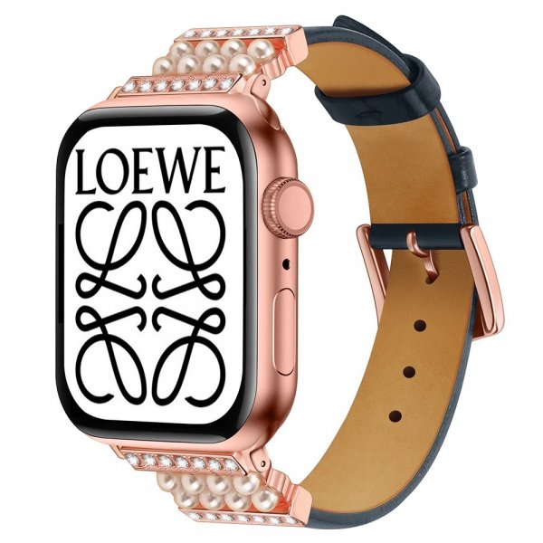 Apple Watch 44/45/46mm/Apple Watch Ultra Ranneke Helmi Sininen