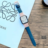 Apple Watch 44/45/46mm/Apple Watch Ultra Ranneke Helmi Sininen
