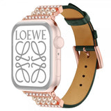 Apple Watch 44/45/46mm/Apple Watch Ultra Ranneke Helmet Vihreä