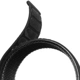 Puro Apple Watch 44/45/46mm/Apple Watch Ultra Sport Band -ranneke, musta