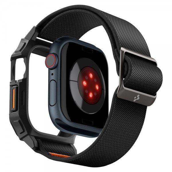 Spigen Apple Watch 42mm (Series 10/11) ranneke ja suojakotelo Lite Fit Pro Matte Black