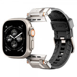 Spigen Apple Watch 44/45/46/49mm ranneke DuraPro Armor Musta