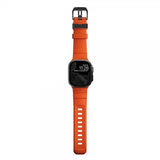 Nomad Apple Watch 44/45/46mm/Ultra 49mm ranneke Rocky Point musta magma