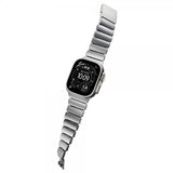 Nomad Apple Watch 44/45/46mm/Ultra 49mm ranneke Stratos Band Natural Musta