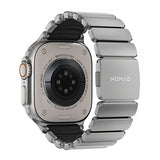 Nomad Apple Watch 44/45/46mm/Ultra 49mm ranneke Stratos Band Natural Musta