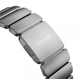 Nomad Apple Watch 44/45/46mm/Ultra 49mm ranneke Stratos Band Natural Musta