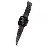 Nomad Apple Watch 44/45/46mm/Ultra 49mm ranneke Stratos Band, musta