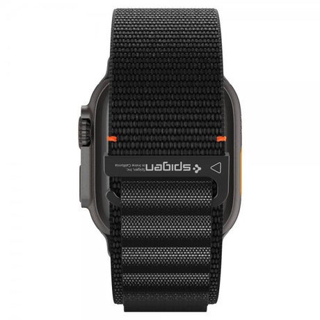 Spigen Apple Watch 44/45/46mm/Ultra 49mm ranneke WBF1 Musta