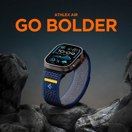 Spigen Apple Watch 44/45/46mm/Ultra 49mm ranneke Athlex Air Active Navy