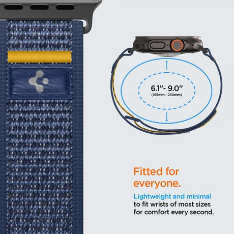 Spigen Apple Watch 44/45/46mm/Ultra 49mm ranneke Athlex Air Active Navy