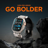Spigen Apple Watch 44/45/46mm/Ultra 49mm ranneke DuraPro Armor Harmaa