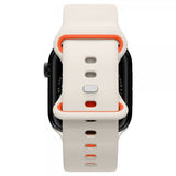 Spigen Apple Watch 44/45/46mm/Ultra 49mm ranneke Nano Pop Oranssi Beige