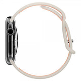 Spigen Apple Watch 44/45/46mm/Ultra 49mm ranneke Nano Pop Oranssi Beige