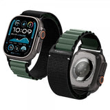 Spigen Apple Watch 44/45/46mm/Ultra 49mm ranneke WBF1 musta vihreä