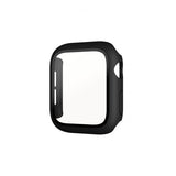 PanzerGlass Apple Watch 44mm (Series 4/5/6/SE) kuori ja näytönsuoja, koko kehon suojaus, musta