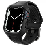 Spigen Apple Watch 45 mm kuori ja ranneke Liquid Air Pro, musta