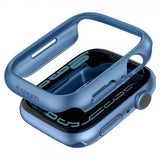 Spigen Apple Watch 45mm Thin Fit -suojakuori, Metallic Blue