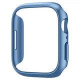 Spigen Apple Watch 45mm Thin Fit -suojakuori, Metallic Blue