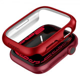Spigen Apple Watch 45mm Thin Fit Metallic Red -suojakuori