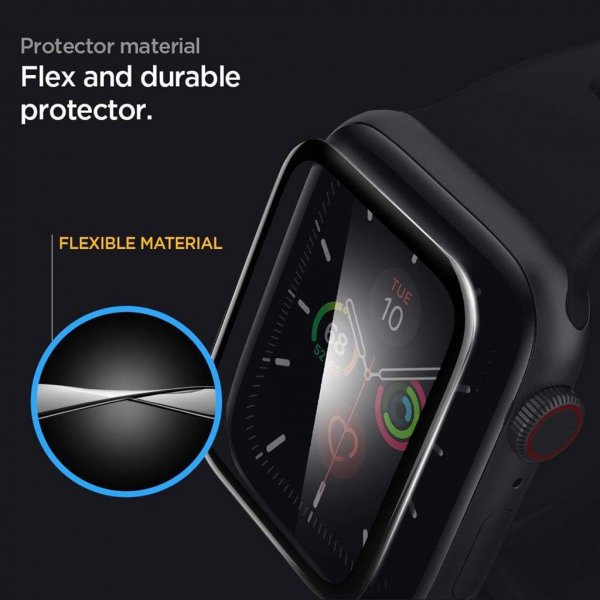 Spigen Apple Watch 45mm Näytönsuoja ProFlex EZ Fit 2-pakkaus