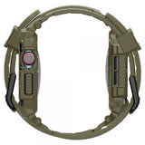 Spigen Apple Watch 46mm (Series 10/11) ranneke ja suojakotelo Rugged Armor Pro Vintage Khaki