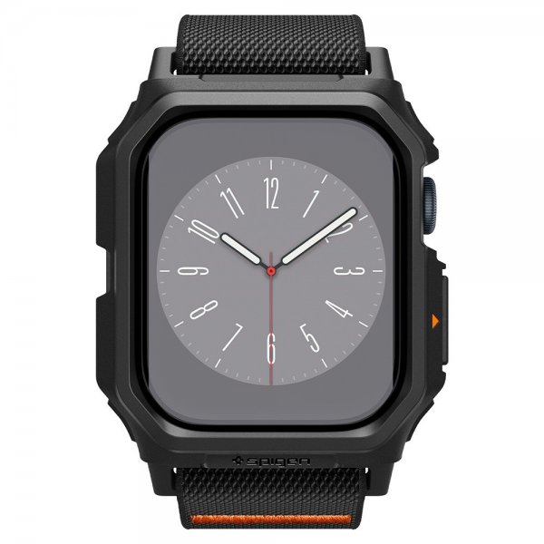 Spigen Apple Watch 46mm (Series 10/11) Ranneke ja Kuori Lite Fit Pro Matte Black