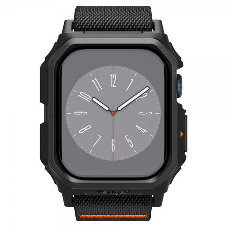 Spigen Apple Watch 46mm (Series 10/11) Ranneke ja Kuori Lite Fit Pro Matte Black