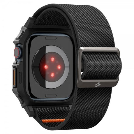 Spigen Apple Watch 46mm (Series 10/11) Ranneke ja Kuori Lite Fit Pro Matte Black