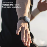 Spigen Apple Watch 46mm (Series 10/11) Näytönsuoja EliteShield EZ Fit 2-pakkaus