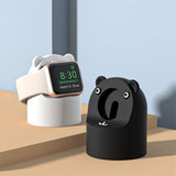 Apple Watch Pidike Laturille Karhu Ruskea