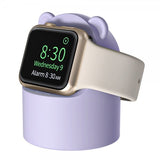 Apple Watch Pidike Laturille Karhu Violetti