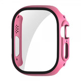 Enkay Apple Watch Ultra 49mm Kuori integroidulla näytönsuojalla Ruusukulta