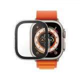 PanzerGlass Apple Watch Ultra 49mm -kuori ja näytönsuoja, koko vartalon suoja D3O, läpinäkyvä