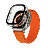 PanzerGlass Apple Watch Ultra 49mm -kuori ja näytönsuoja, koko vartalon suoja D3O, läpinäkyvä